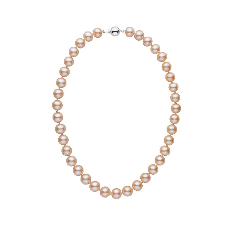 Final Call For Exquisite Jewelry At Reduced Rates 9.5-10.5 mm 16 inch AA+ Pink to Peach Freshwater Pearl Necklace Final Call For Exquisite Jewelry At Reduced Rates 9.5-10.5 mm 16 inch AA+ Pink to Peach Freshwater Pearl Necklace