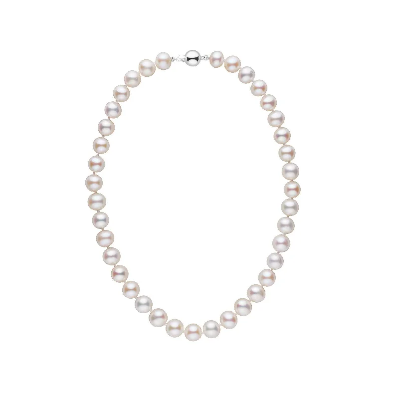 Chic And Stylish Jewelry At Exclusive Prices 9.5-10.5 mm 16 inch AA+ White Freshwater Pearl Necklace Chic And Stylish Jewelry At Exclusive Prices 9.5-10.5 mm 16 inch AA+ White Freshwater Pearl Necklace
