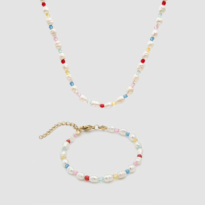 Breathtaking Jewelry At Limited-Time Savings Amal Candy Pearl Set