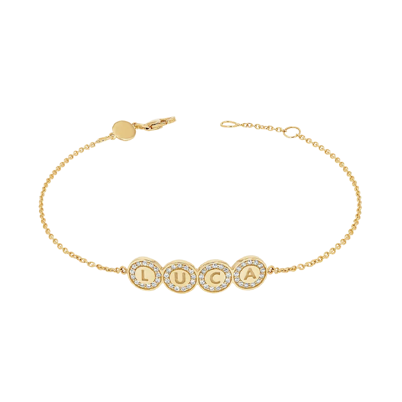 Timeless Jewelry, Timeless Savings – Don't Wait Custom Diamond Bubble Bracelet