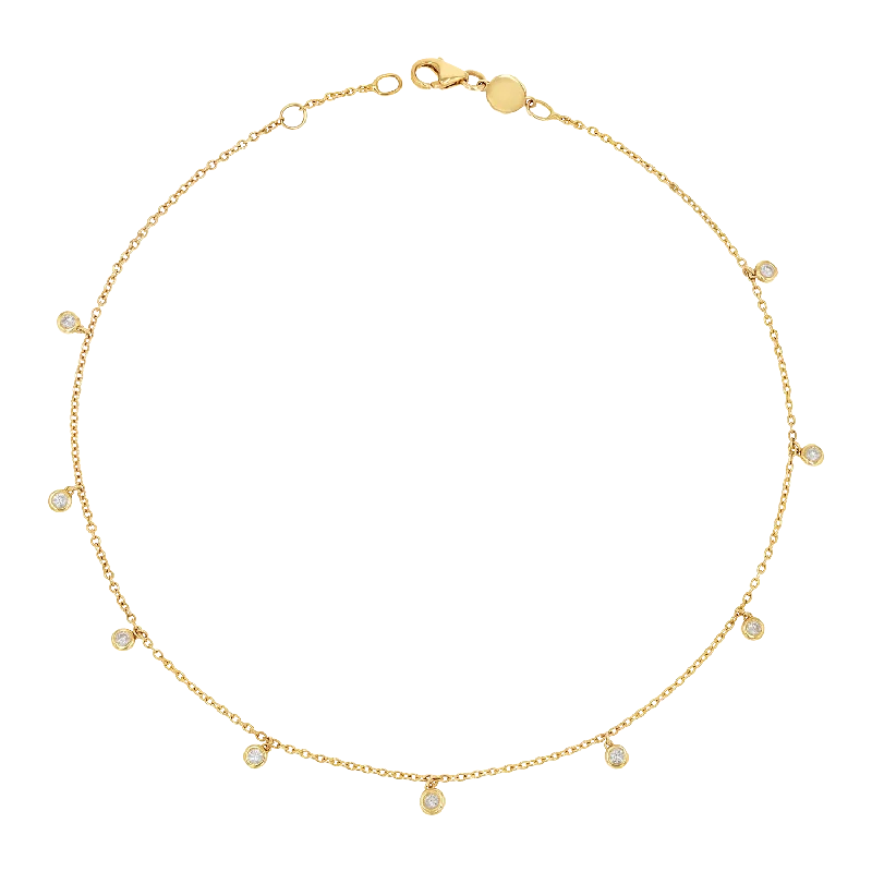 Accessorize For Less – Luxury Jewelry At Affordable Prices Diamond Drop Anklet