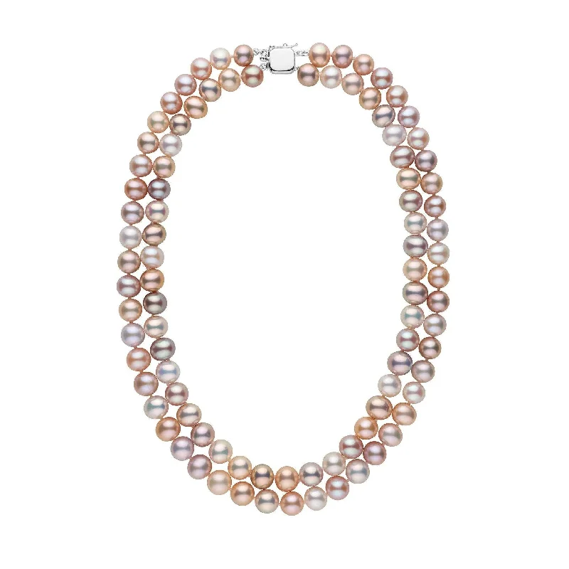 Once-A-Year Jewelry Deals – Shop Before They’Re Gone Double Strand 8.5-9.0 mm AA+ Multicolor Freshwater Pearl Necklace Once-A-Year Jewelry Deals – Shop Before They’Re Gone Double Strand 8.5-9.0 mm AA+ Multicolor Freshwater Pearl Necklace