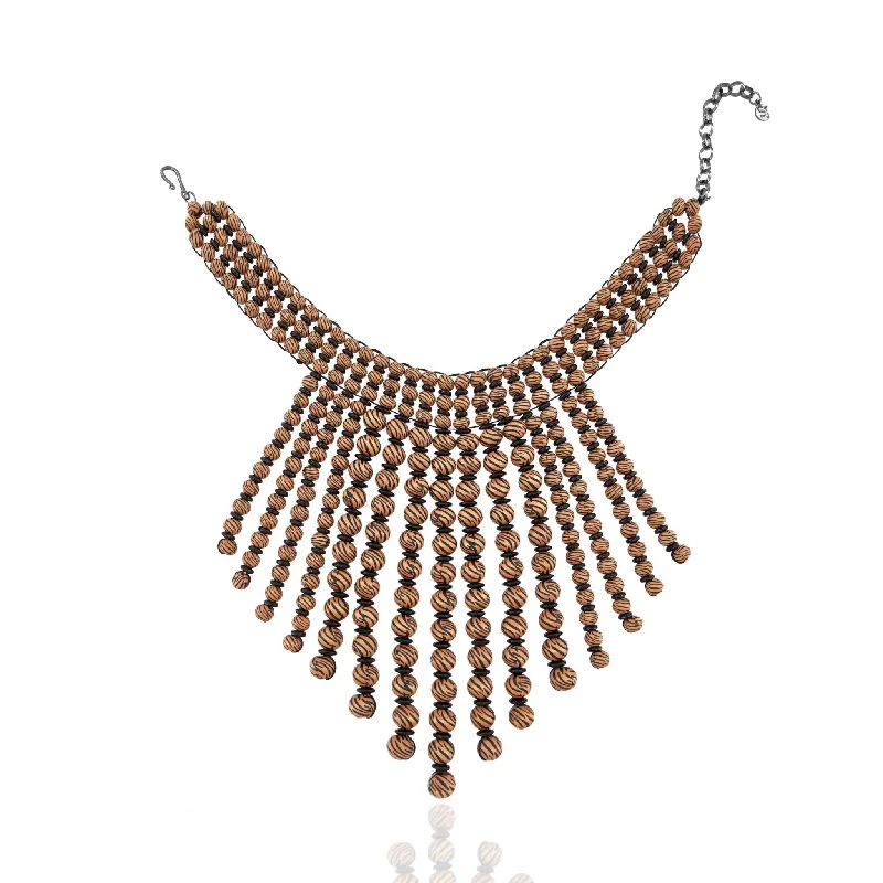 Bestselling Jewelry Now On Sale – Elevate Your Look Ebony Bib - Wildwood