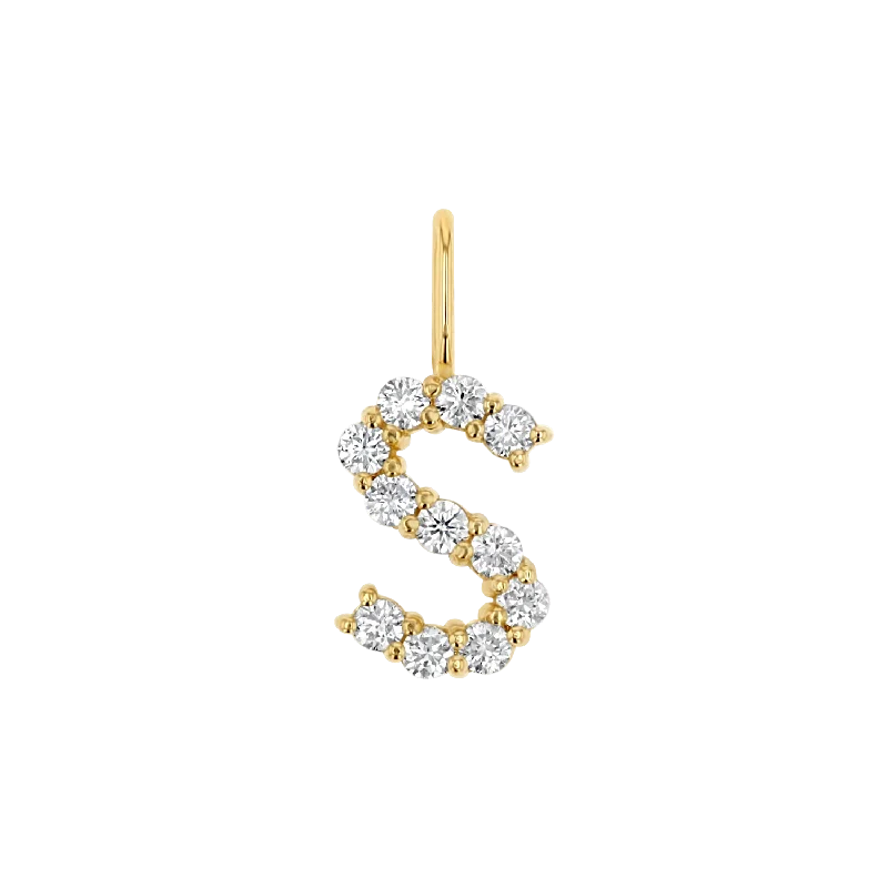 Upgrade Your Jewelry Collection For Less Grand Diamond Initial Charm