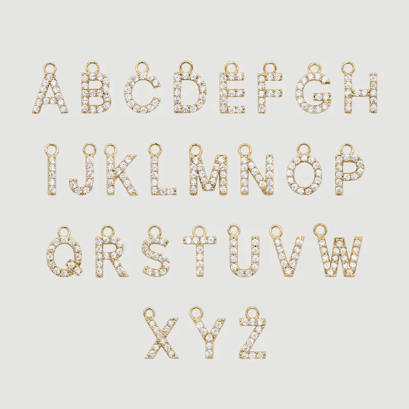 Grab Your Favorite Jewelry At The Lowest Prices ICY Initial Letter