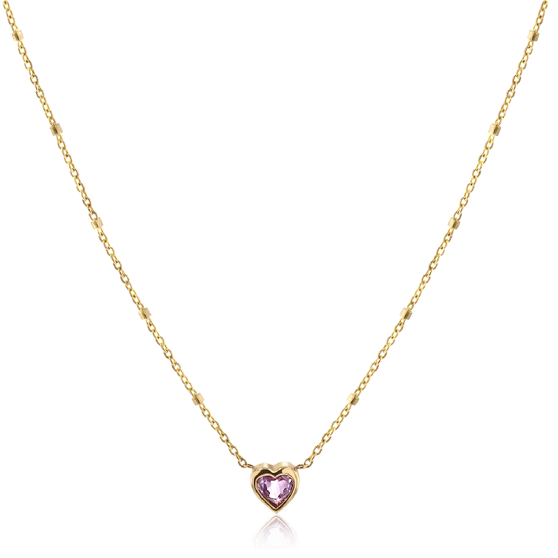 Best Jewelry Sale – Shop Exclusive Designs Now Kids Bezel Heart Necklace