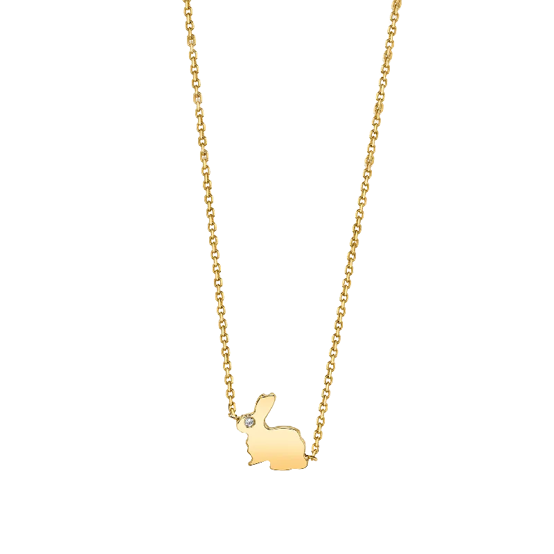 High-Quality Jewelry At A Fraction Of The Cost Kids Dainty Bunny Rabbit Necklace