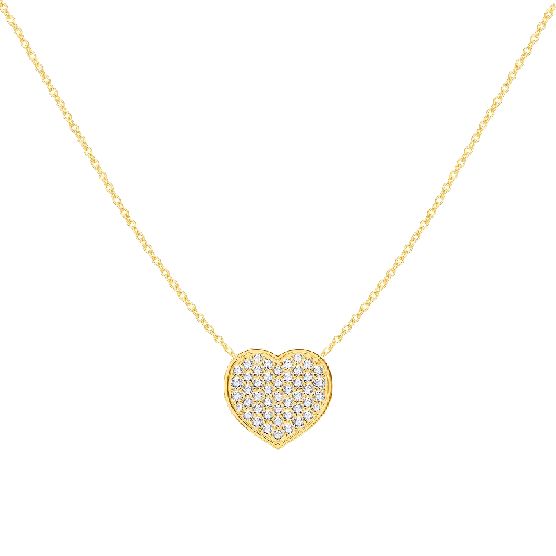Elegant Jewelry, Affordable Luxury – Shop Now Kids Diamond Heart Necklace