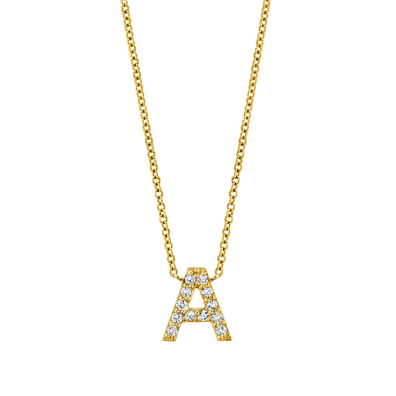 Elegant Jewelry At Unbeatable Prices – Shop Today Kids Diamond Pave Letter Necklace