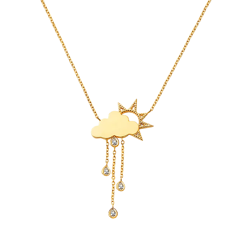 Don't Miss These Dazzling Jewelry Discounts Kids Rainy Day Necklace