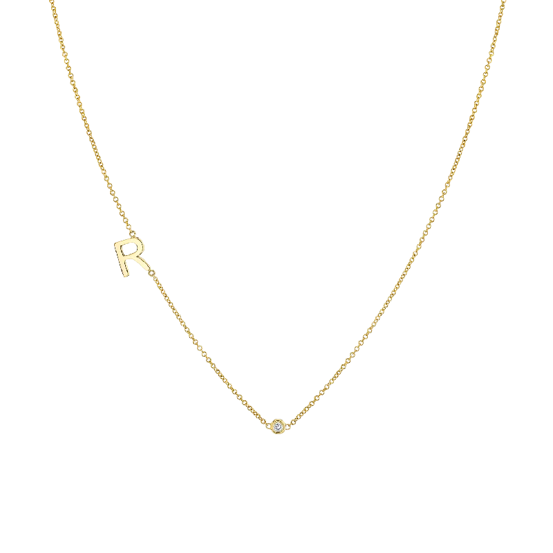 Stunning Jewelry Pieces At The Lowest Prices Ever Kids Single Letter Diamond Bezel Necklace Stunning Jewelry Pieces At The Lowest Prices Ever Kids Single Letter Diamond Bezel Necklace