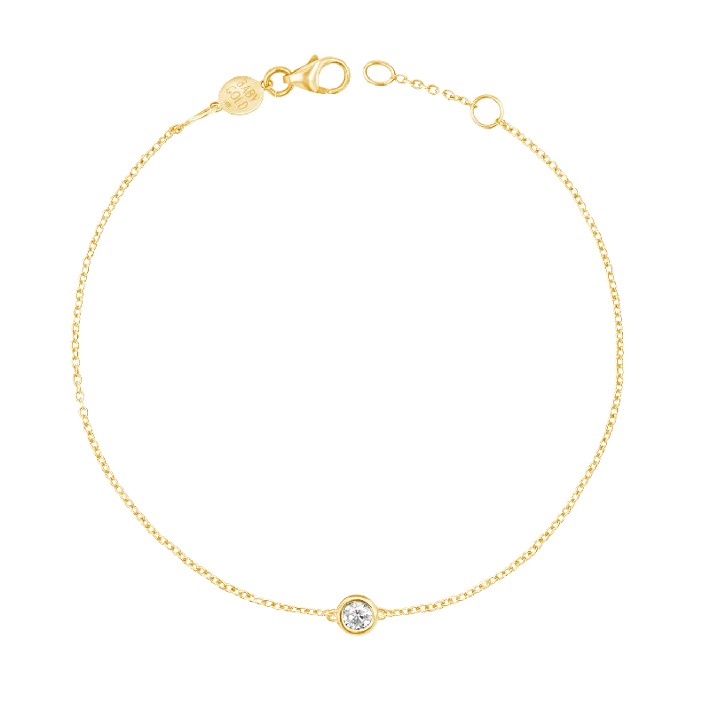 Bohemian-Inspired Jewelry For Free-Spirited Fashion Kids Solitaire Diamond Bracelet