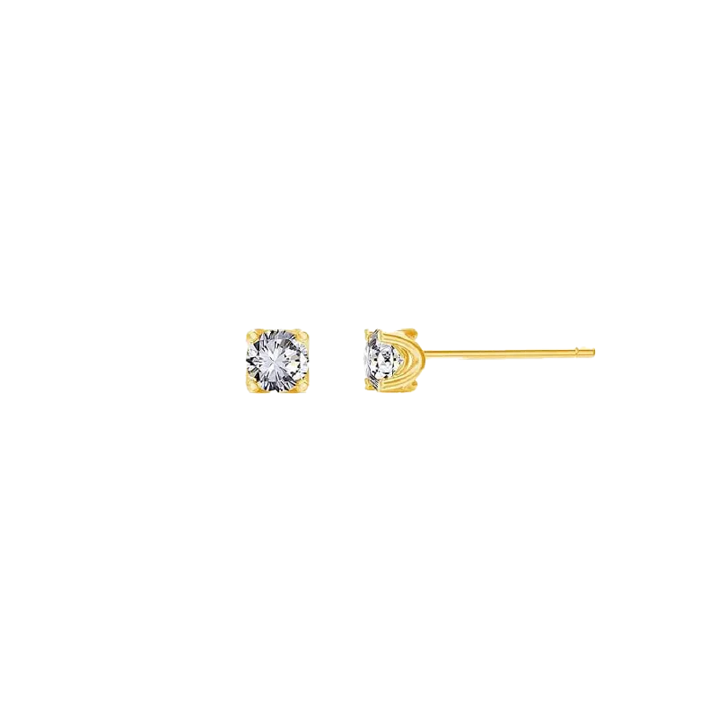 Limited-Stock Jewelry Sale – Once It's Gone, It's Gone Kids U Pave Solitaire Studs