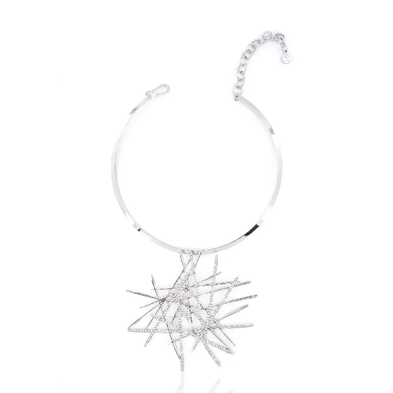 Jewelry Deals That Sparkle – Shop Today Origami Bib - Silver