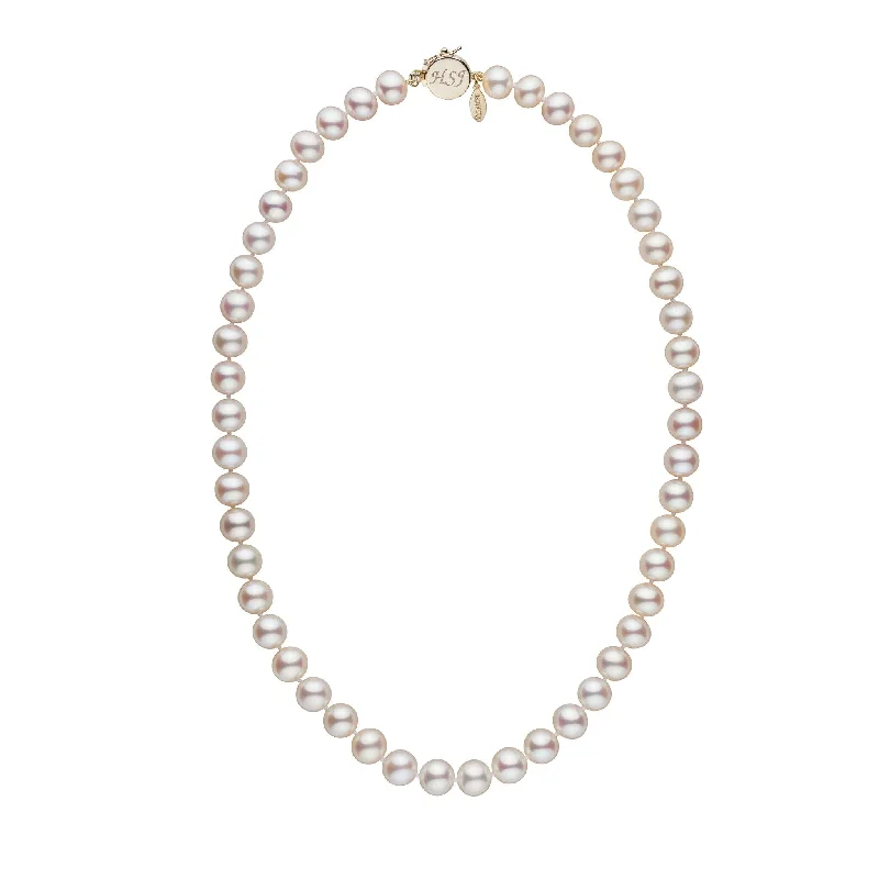 Eco-Friendly Sustainable Jewelry For Conscious Buyers Personalized 18 Inch 8.5-9.0 mm White Freshadama Freshwater Pearl Circle Clasp Necklace Eco-Friendly Sustainable Jewelry For Conscious Buyers Personalized 18 Inch 8.5-9.0 mm White Freshadama Freshwater Pearl Circle Clasp Necklace