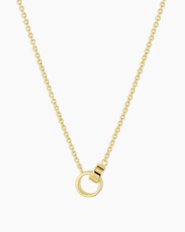 Modern Statement Jewelry For Bold Styling Rose Interlocking Necklace