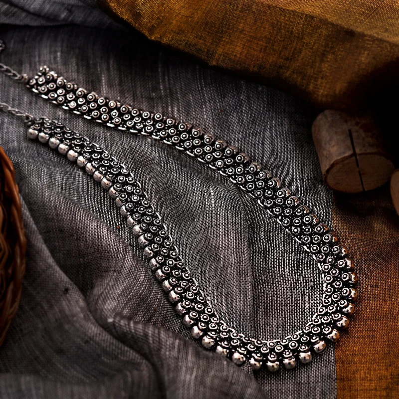 Luxury Jewelry Sale – Elegant Styles At Unbeatable Prices Teejh Aanshi Long Silver Oxidised Necklace Luxury Jewelry Sale – Elegant Styles At Unbeatable Prices Teejh Aanshi Long Silver Oxidised Necklace