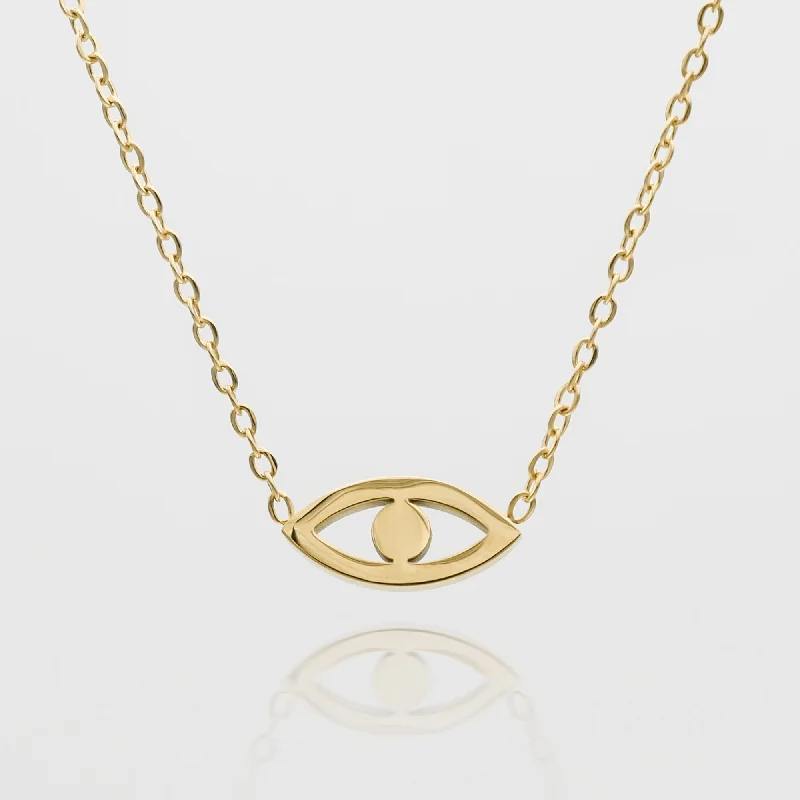 Elegant Rose Gold Jewelry For A Stylish Touch Thalia Eye Necklace