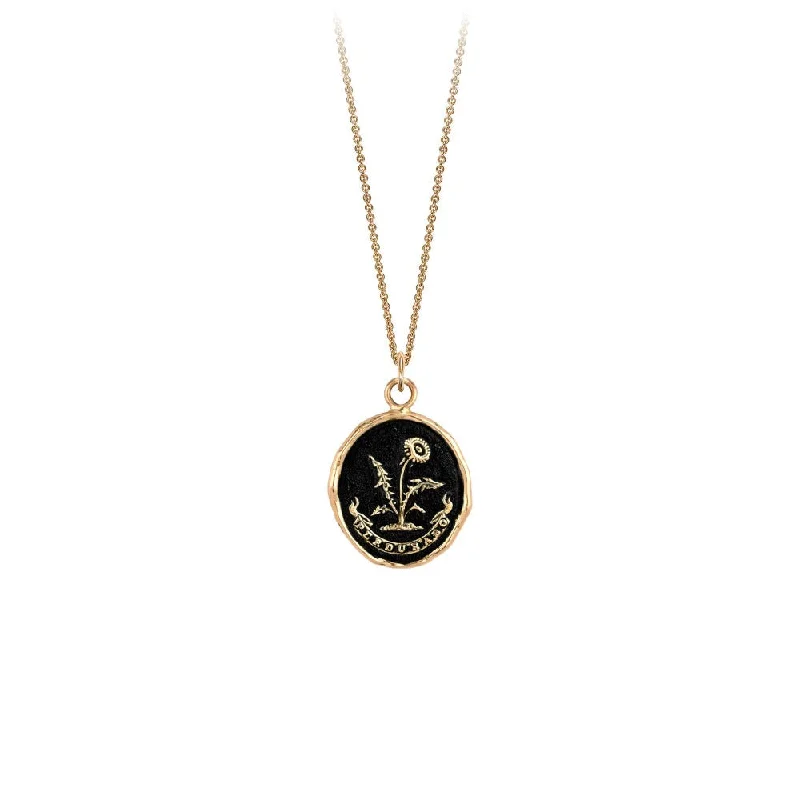 Luxury Jewelry At Unbeatable Discounts 14k Gold I Will Endure Talisman