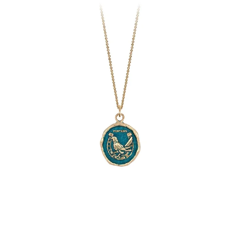Timeless Beauty, Unbeatable Deals – Jewelry Sale On 14k Gold Luck Talisman - True Colors