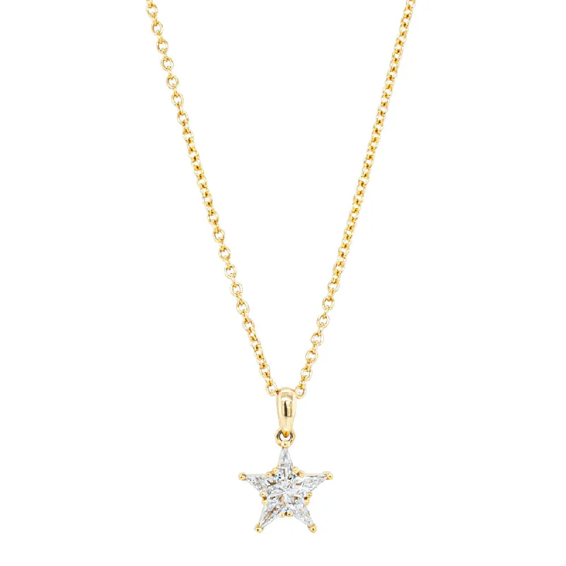 Timeless Beauty, Unbeatable Deals – Jewelry Sale On 18ct Yellow Gold Diamond Estelle Necklace