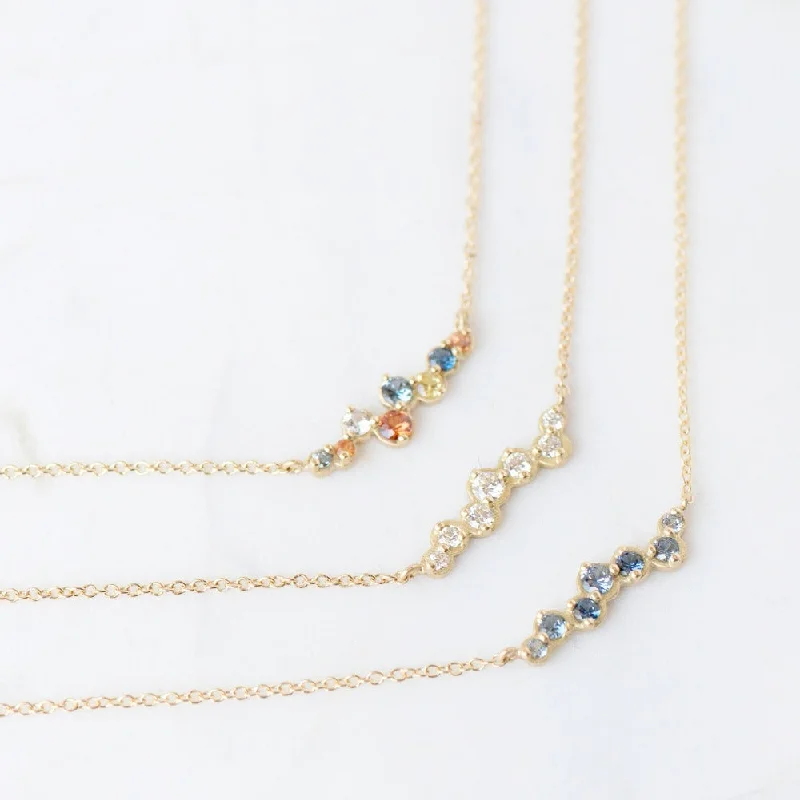 Last Chance To Shop High-End Jewelry At Markdown Prices Cascade Multi-Sapphire Necklace