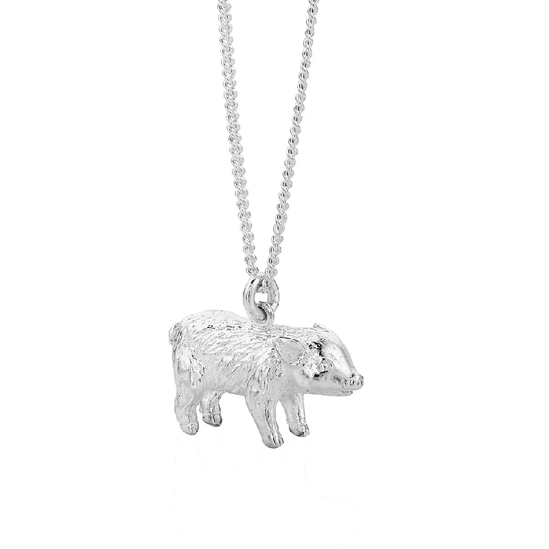 Elegant Designs, Unbeatable Discounts – Shop Jewelry Now Karen Walker Lunar Pig Necklace - Sterling Silver Elegant Designs, Unbeatable Discounts – Shop Jewelry Now Karen Walker Lunar Pig Necklace - Sterling Silver