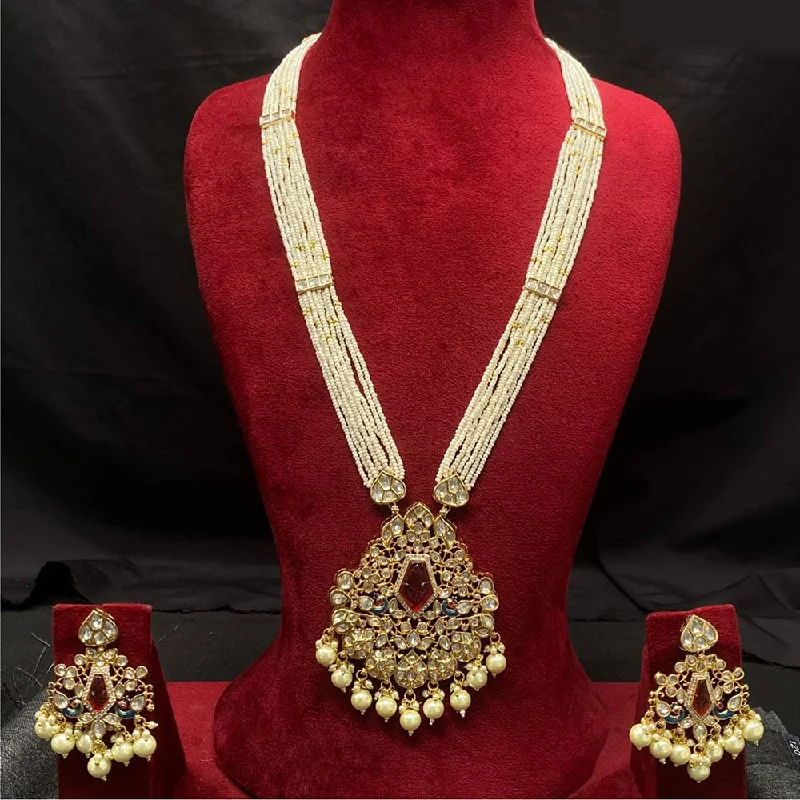 Dazzling Deals On Necklaces, Bracelets, And More Prime Kundan Jewellery Gold Plated Kundan And Beads Necklace Set Dazzling Deals On Necklaces, Bracelets, And More Prime Kundan Jewellery Gold Plated Kundan And Beads Necklace Set