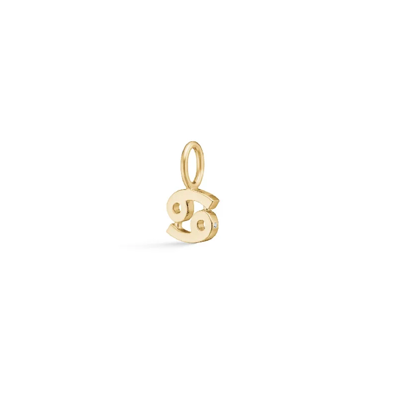 Best Jewelry Sale – Shop Exclusive Designs Now My Zodiac Cancer 18K Gold Pendant w. Diamonds