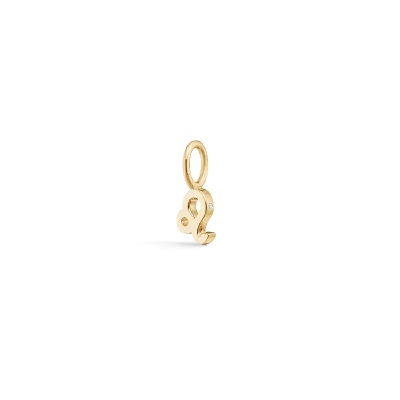 Jewelry Sale Alert – Shop Timeless Elegance Today My Zodiac Leo 18K Gold Pendant w. Diamonds