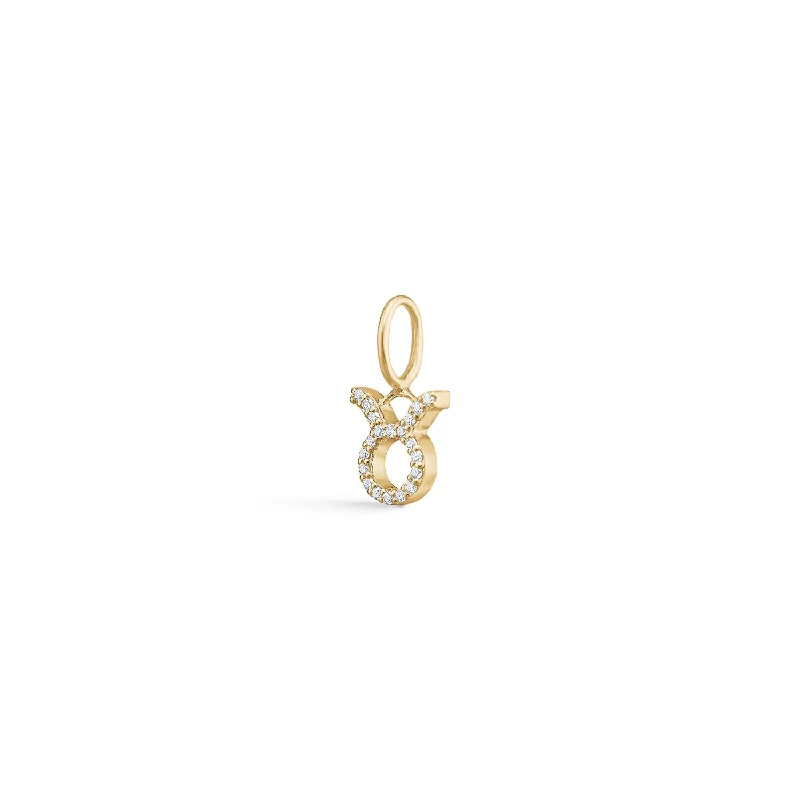 Stunning Jewelry At Even More Stunning Prices My Zodiac Pavé Taurus 18K Gold Pendant w. Diamonds