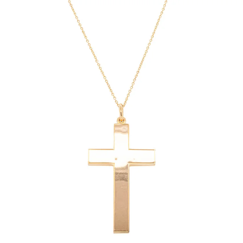 Timeless Elegance, Temporary Discounts – Act Fast Vintage 15ct Yellow Gold Cross Pendant