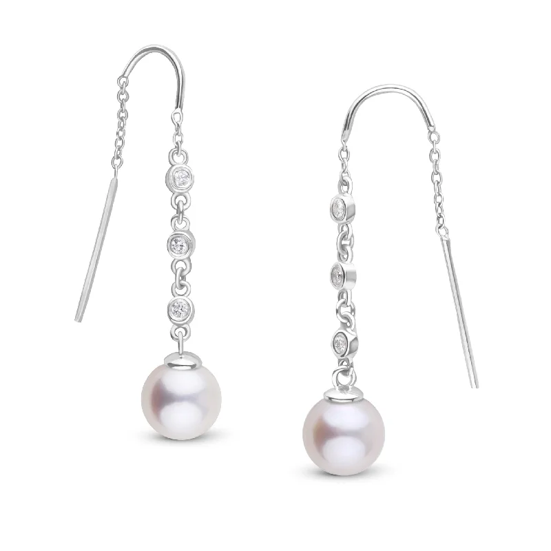 The Biggest Jewelry Sale Of The Year Is Here 7.5-8.0 mm Freshadama Pearl and Diamond Threader Earrings The Biggest Jewelry Sale Of The Year Is Here 7.5-8.0 mm Freshadama Pearl and Diamond Threader Earrings