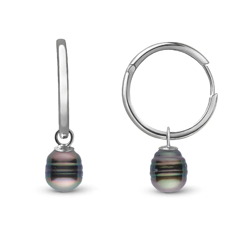 Everyday Jewelry Essentials Now On Sale 8.0-9.0 mm Tahitian Baroque Pearl Endless Hoop Earrings Everyday Jewelry Essentials Now On Sale 8.0-9.0 mm Tahitian Baroque Pearl Endless Hoop Earrings