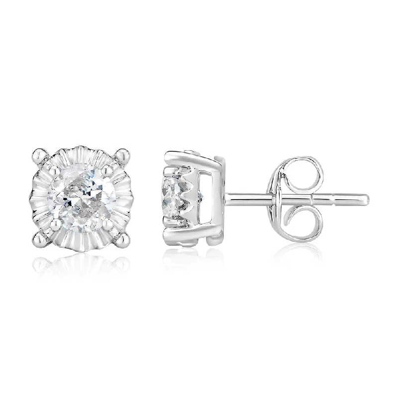 Huge Savings On Premium Jewelry Styles 9ct White Gold 3/4 Carat Diamond Solitare Studs with Disc Setting Huge Savings On Premium Jewelry Styles 9ct White Gold 3/4 Carat Diamond Solitare Studs with Disc Setting