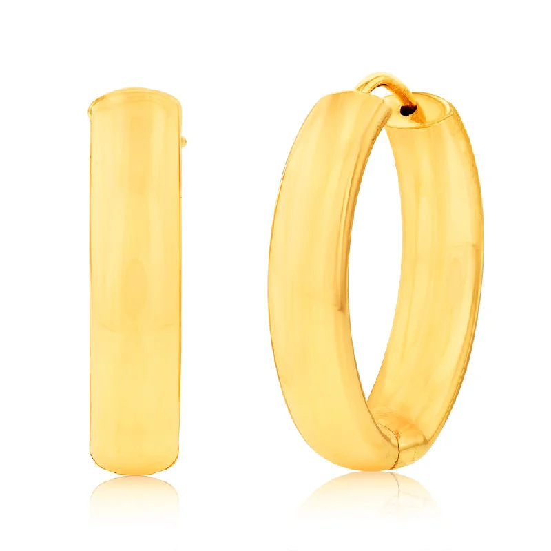 High-End Jewelry, Now More Affordable Than Ever 9ct Yellow Gold Diamond Cut Oval Fancy Hoop Earrings High-End Jewelry, Now More Affordable Than Ever 9ct Yellow Gold Diamond Cut Oval Fancy Hoop Earrings