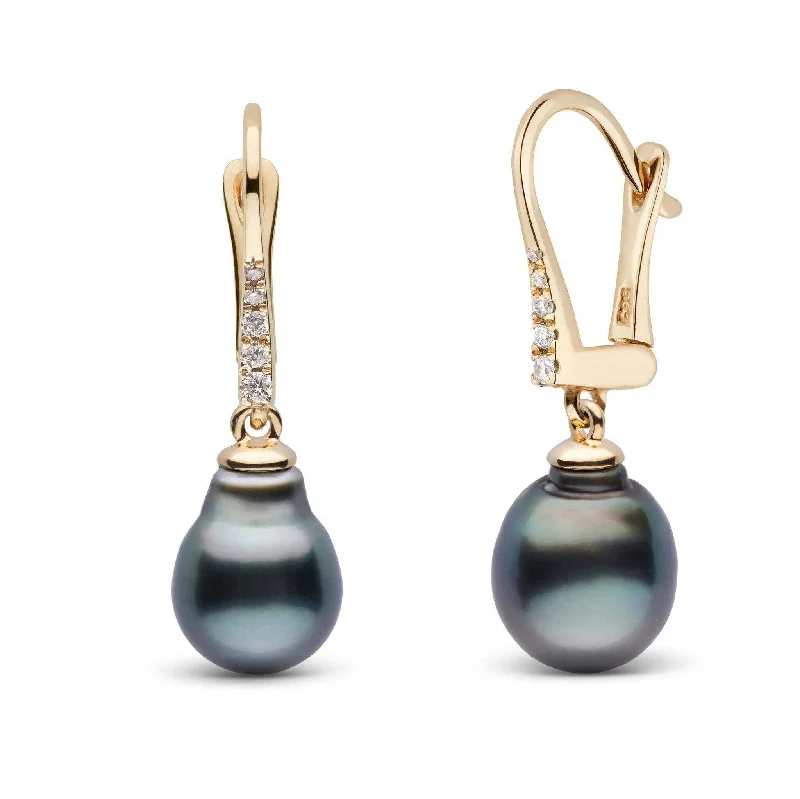 Exclusive Jewelry Sale – Sparkle For Less Allure Collection Tahitian Baroque 8.0-9.0 mm Pearl & Diamond Dangle Earrings Exclusive Jewelry Sale – Sparkle For Less Allure Collection Tahitian Baroque 8.0-9.0 mm Pearl & Diamond Dangle Earrings