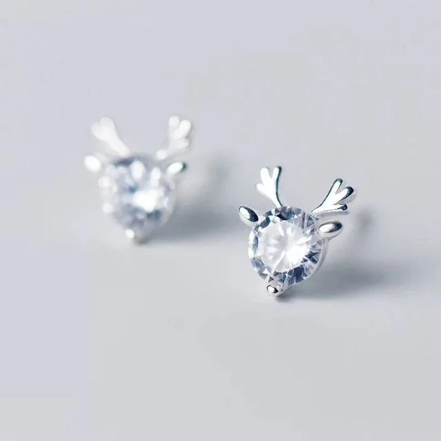 Chic, Trendy, And Affordable Jewelry Sale Beautiful Reindeer Rhinestone Stud Earrings Chic, Trendy, And Affordable Jewelry Sale Beautiful Reindeer Rhinestone Stud Earrings