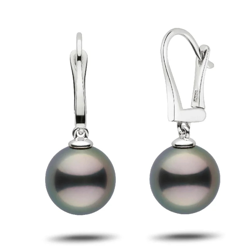 Upgrade Your Jewelry Collection For Less Classic Collection Tahitian 11.0-12.0 mm Pearl Dangle Earrings Upgrade Your Jewelry Collection For Less Classic Collection Tahitian 11.0-12.0 mm Pearl Dangle Earrings