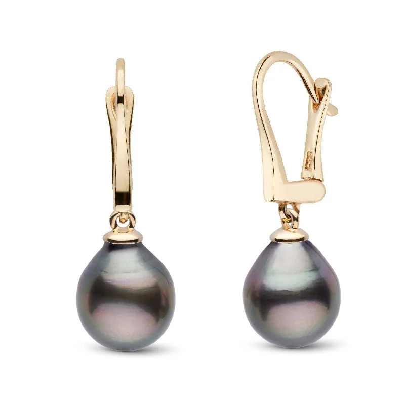 Personalized Jewelry Sale – Unique Pieces At Great Prices Classic Collection Tahitian Drop 9.0-10.0 mm Pearl Dangle Earrings Personalized Jewelry Sale – Unique Pieces At Great Prices Classic Collection Tahitian Drop 9.0-10.0 mm Pearl Dangle Earrings
