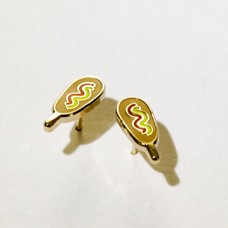Trending Jewelry Now Available At Exclusive Prices Corn Dog Stud Earrings