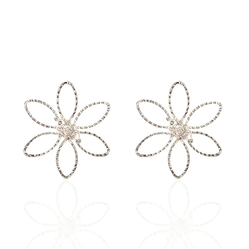 Limited-Time Jewelry Discounts – Shine Without The Splurge Daisy Earrings - Silver