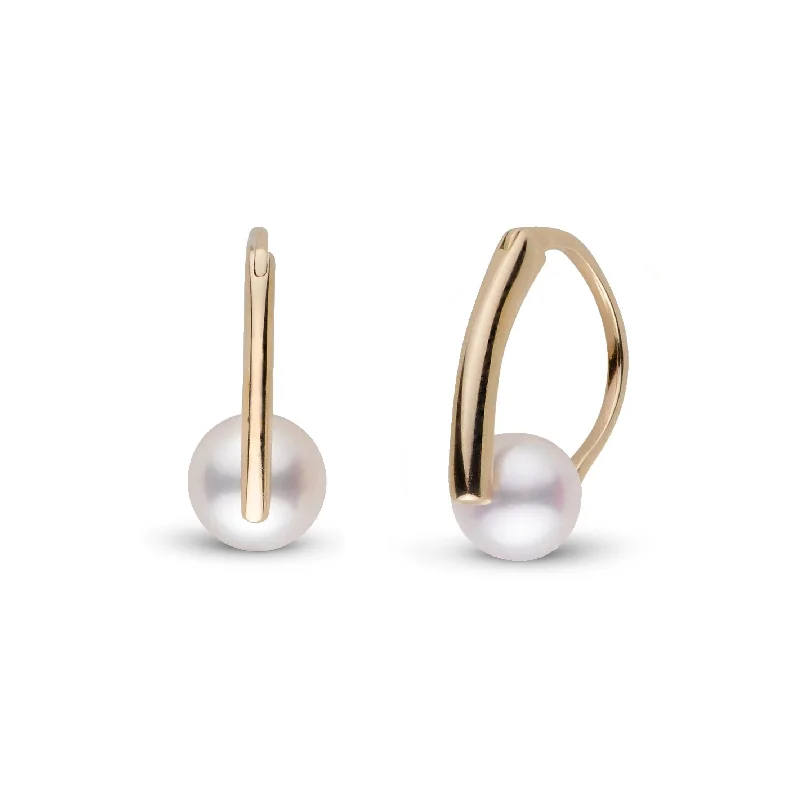 Dazzle In Elegance With Our Biggest Jewelry Sale Deco Collection 7.0-7.5 mm Akoya Pearl Earrings Dazzle In Elegance With Our Biggest Jewelry Sale Deco Collection 7.0-7.5 mm Akoya Pearl Earrings