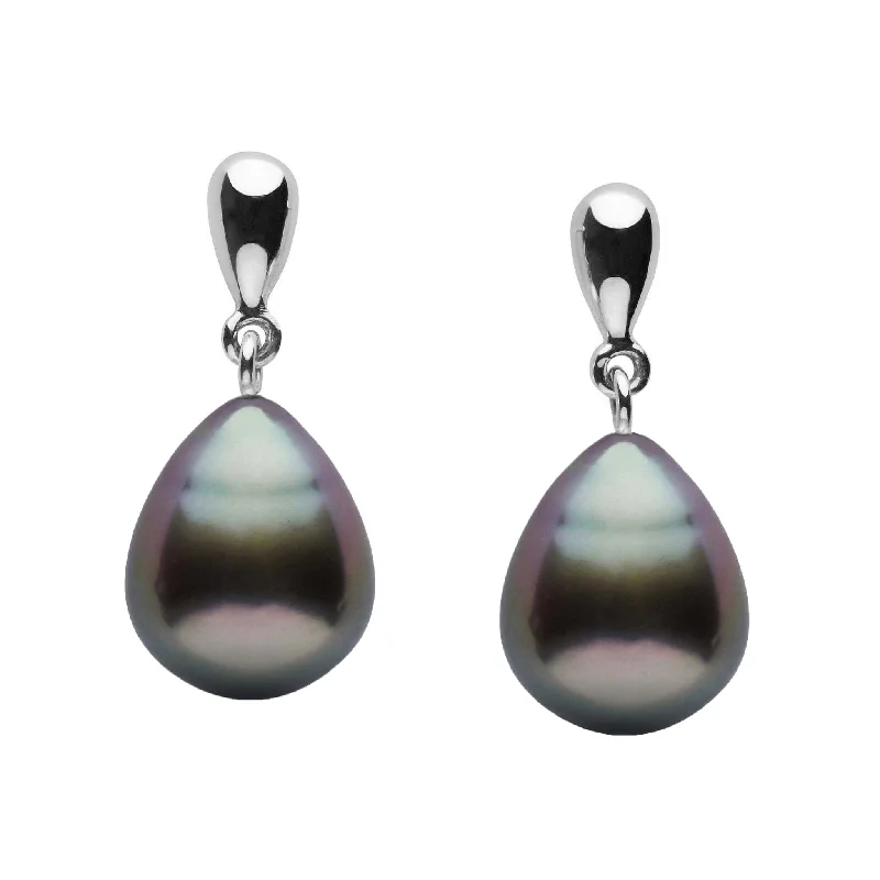 Accessorize For Less – Luxury Jewelry At Affordable Prices Dew Collection 10.0-11.0 mm Tahitian Drop Pearl Earrings Accessorize For Less – Luxury Jewelry At Affordable Prices Dew Collection 10.0-11.0 mm Tahitian Drop Pearl Earrings