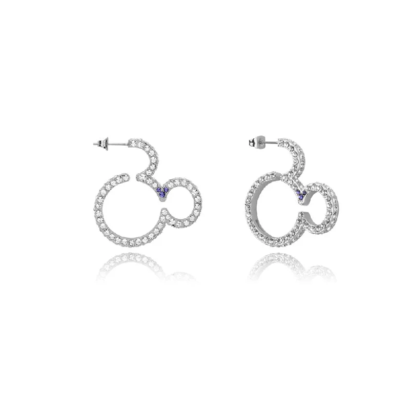 Flash Sale On Exquisite Jewelry – Don't Miss Out Disney Mickey Mouse Crystal Hoop Earrings Flash Sale On Exquisite Jewelry – Don't Miss Out Disney Mickey Mouse Crystal Hoop Earrings