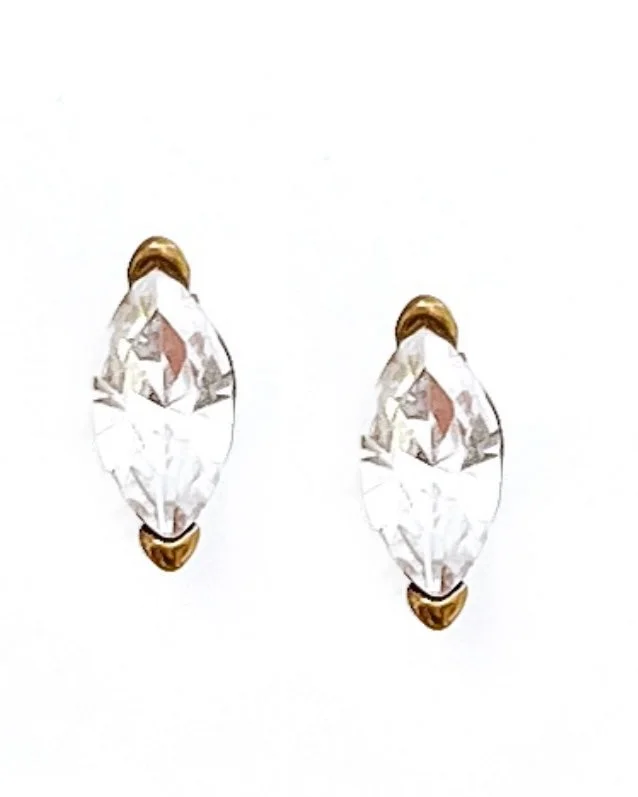 Affordable Luxury Jewelry For Every Occasion Elara Marquise Crystal Stud Earrings