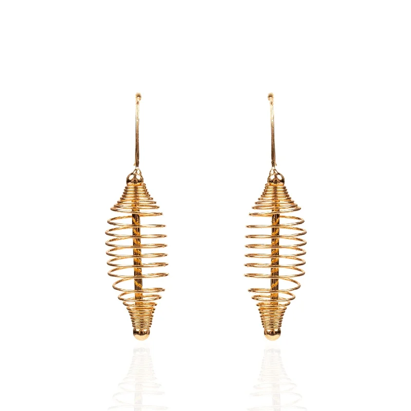Timeless Beauty, Unbeatable Deals – Jewelry Sale On Evelyn Spiral Fish Hook Dangles - Gold Timeless Beauty, Unbeatable Deals – Jewelry Sale On Evelyn Spiral Fish Hook Dangles - Gold