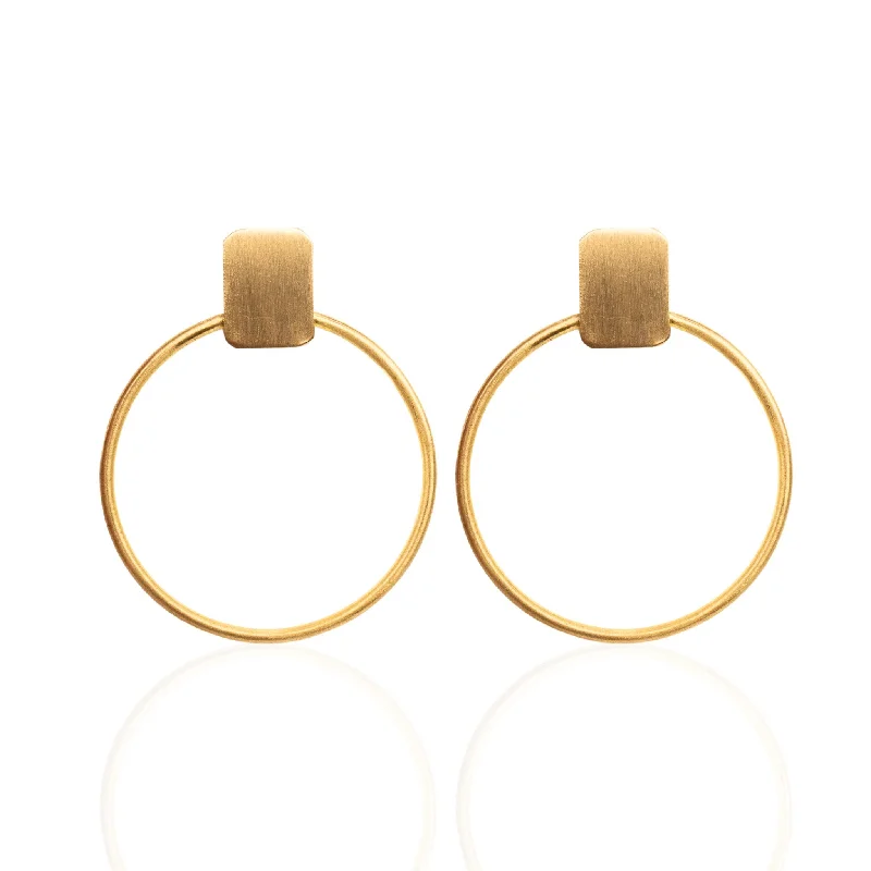 Trending Jewelry Styles Now At Limited-Time Discounts Hannah Hoops - Gold