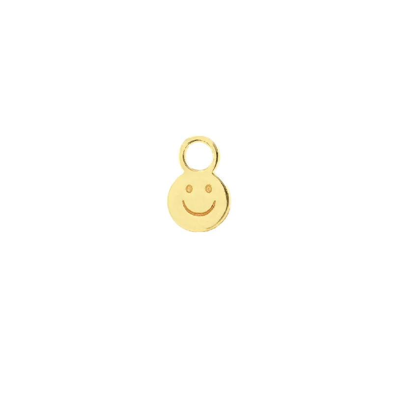 Affordable Luxury Jewelry – Style At A Great Price Happy Face Hoop Earring Charm