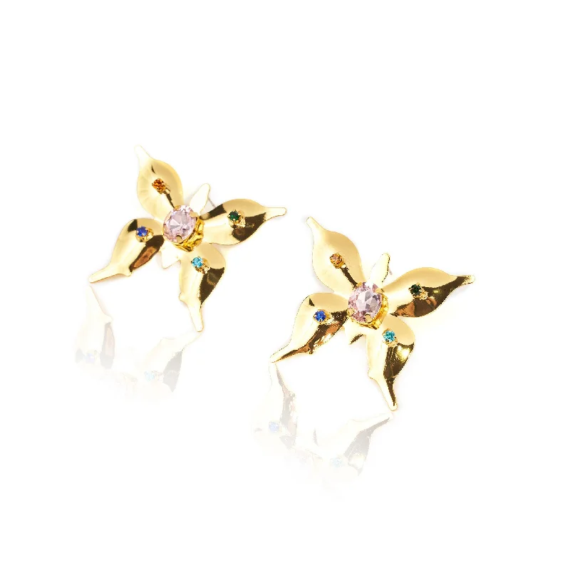 Luxury Jewelry Without The Luxury Price Tag Lola Earrings - Butterfly